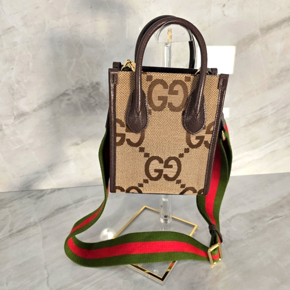 Gucci Jumbo GG Crossbody Bag - Picture 1 of 13